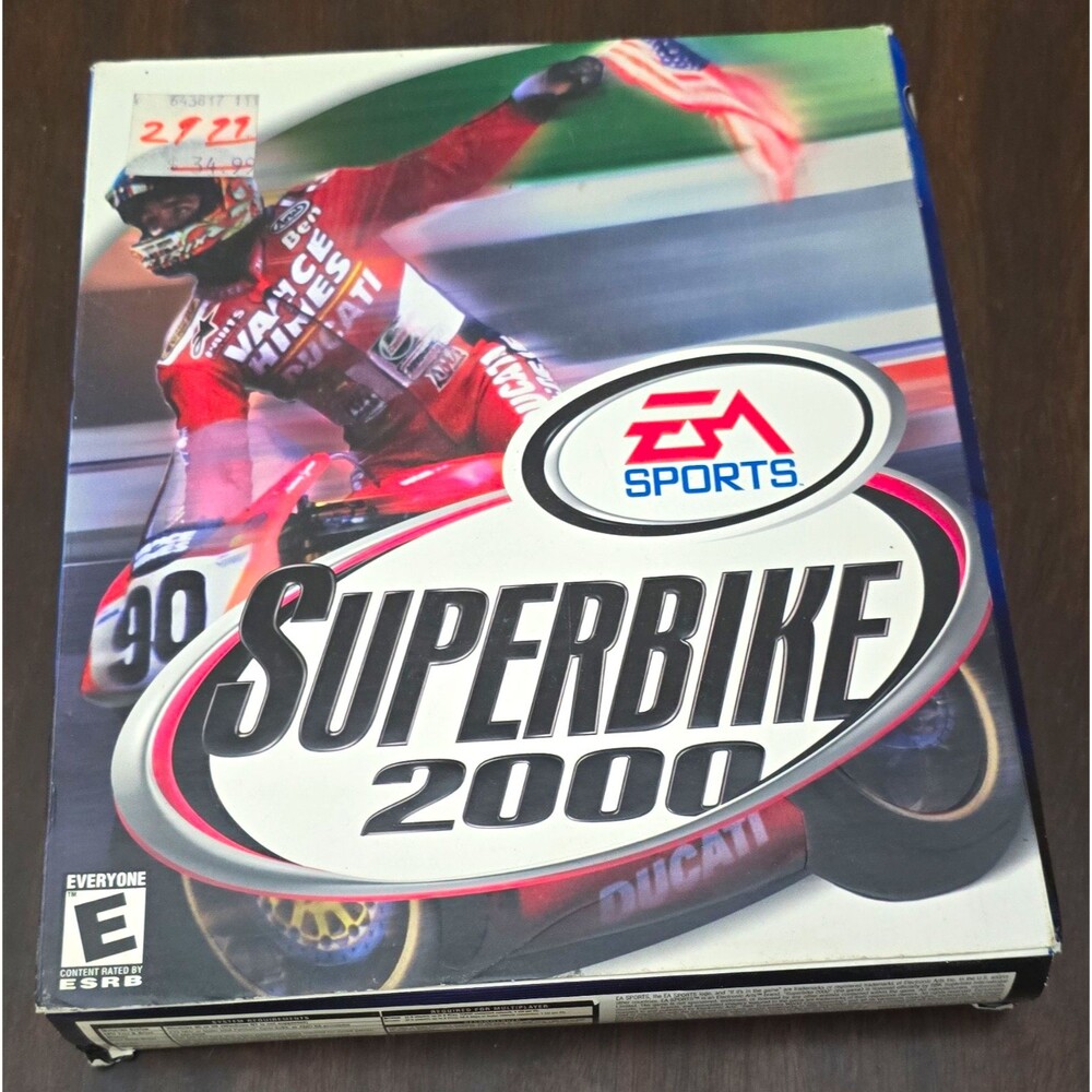 EA SPORTS Superbike 2000 PC CD-ROM 2000 E Racing Motorcycle Manual Included